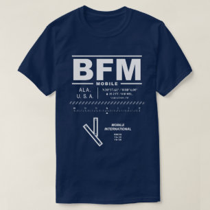 Mobile International Airport BFM T-Shirt