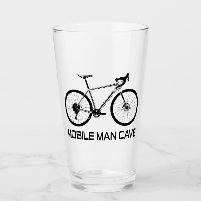Mobile Man Cave Bike Glass (Front)