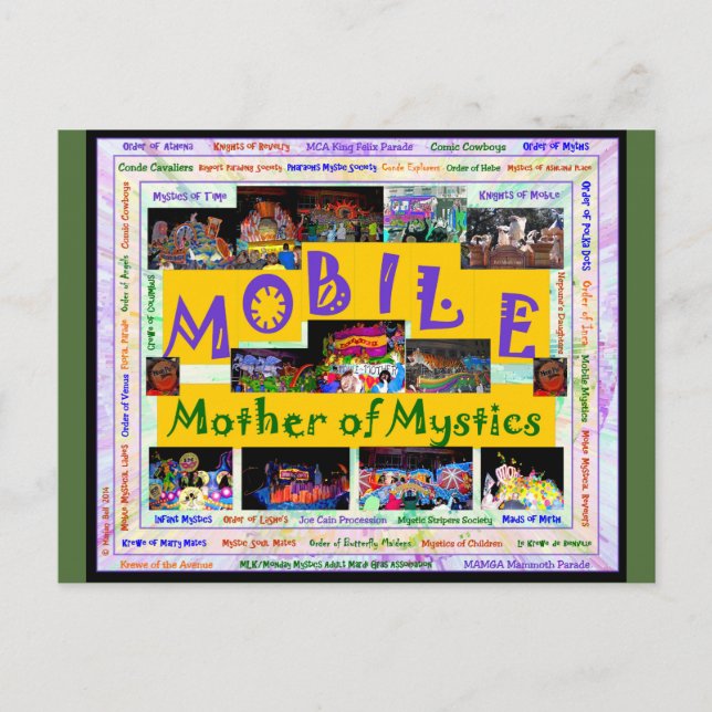 Mobile: Mother of Mystics 2 Postcard (Front)