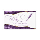 Mobile Notary & Loan Signing Agent Purple QR Code