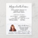 Mobile Notary Service Marble Flyer<br><div class="desc">Advertise your mobile notary services with this elegant flyer.</div>