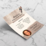 Mobile Notary Service Modern Gold Glitter Photo Flyer<br><div class="desc">Mobile Notary Service Modern Gold Glitter Photo Flyers.</div>