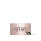 Mobile Notary Service Signature Modern Rose Gold