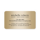 Mobile Notary Signing Agent Modern Purple & Gold