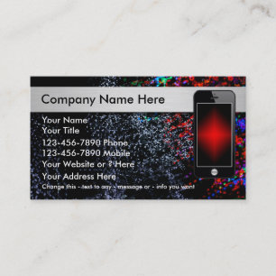 Mobile Phone Business Cards