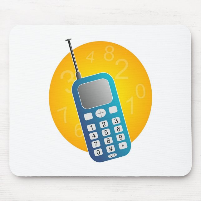 Mobile Phone Mouse Mat (Front)