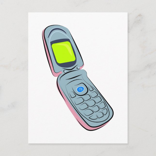 Mobile Phone Postcard (Front)