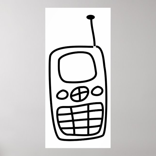 Mobile Phone Poster (Front)