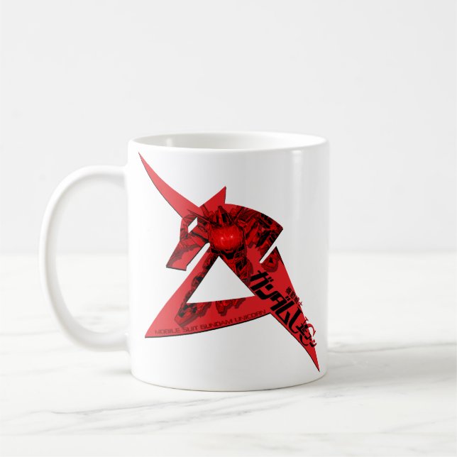 Mobile Suit Gundam Unicorn Coffee Mug (Left)