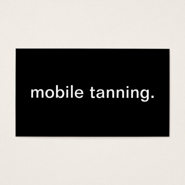 Mobile Tanning (Front)