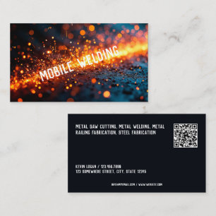 Mobile Welding Scannable Business Card
