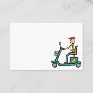 Mobility Scooter Business Card