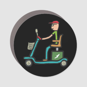 Mobility Scooter Car Magnet