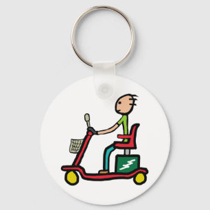 Mobility Scooter Key Ring