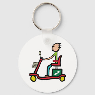 Mobility Scooter Key Ring