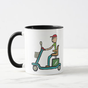 Mobility Scooter Mug