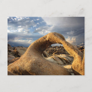 Mobius Arch - Alabama Hills - California Postcard