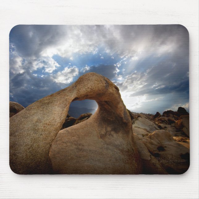 Mobius Arch Sunset - Alabama Hills Mouse Mat (Front)