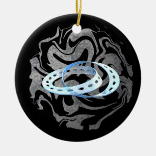 Mobius Strips Ceramic Tree Decoration