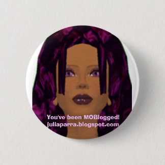 MOBlogged by Julz 6 Cm Round Badge