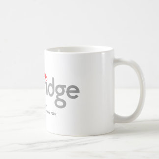 mObridge Australia white logo mug. Coffee Mug