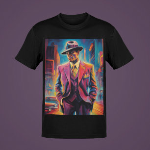 Mobster Guy / Woman / Suited Mob Gang Collection T-Shirt