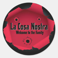 Mobster Sticker