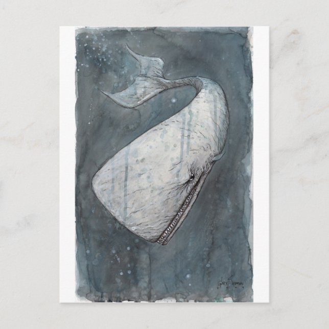 Moby Dick Postcard (Front)