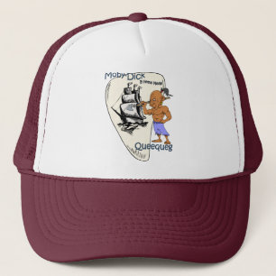 "Moby-Dick" ~ Queequeg “Chief Harpooner” Trucker Hat