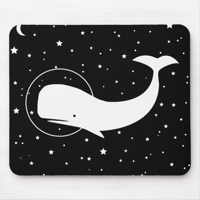 Moby in Space Mouse Mat (Front)