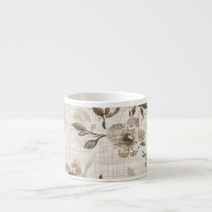 Mocha Bloom Espresso Cup
