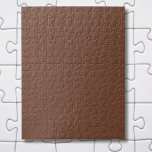 Mocha Brown Solid Colour | Classic | Elegant Jigsaw Puzzle<br><div class="desc">Mocha Brown Solid Colour | Brown Shades | Classic | Elegant | Trendy | Stylish | Professional Design</div>
