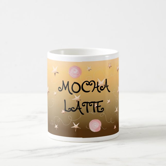 Mocha Latte Coffee Mug (Center)