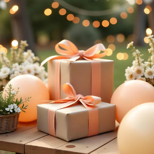 Mocha Mousse Beige Colour A47B67 Wrapping Paper