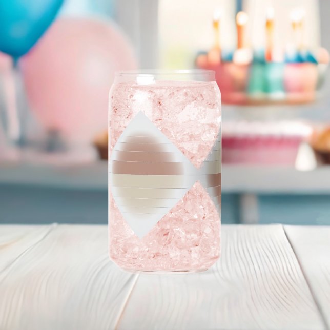 Mocha Mousse Can Glass (Insitu (Baby Shower))