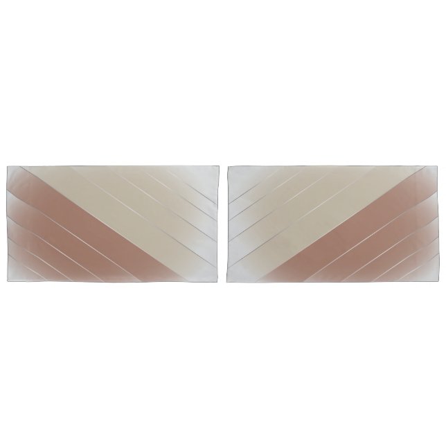 Mocha Mousse Pillowcase (Front-Set)