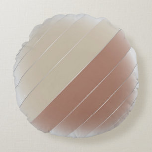 Mocha Mousse Round Cushion