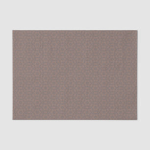 Mocha Mousse Western Folk Neutral Geometric Tissue Paper