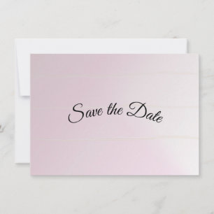 Mocha Ombre Save The Date