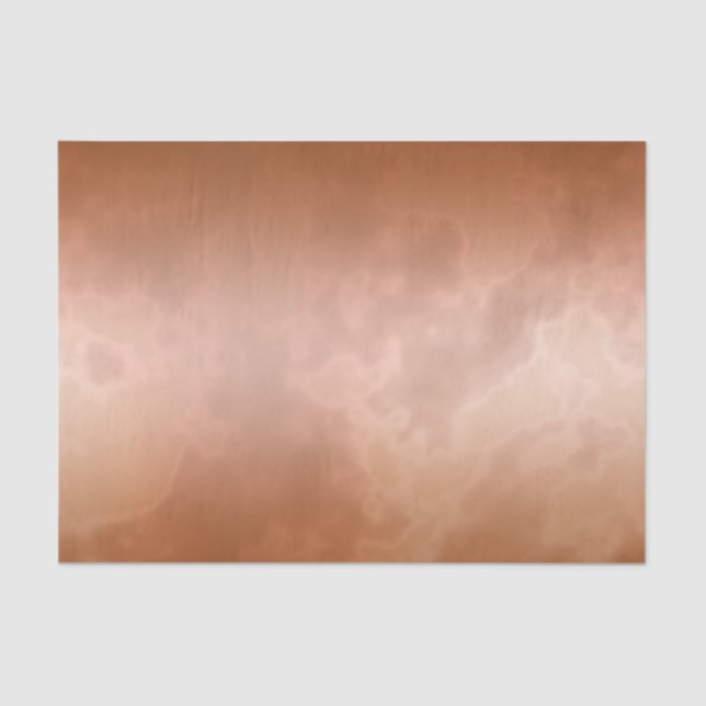 Mocha Rose Marble Tissue Paper (Front)