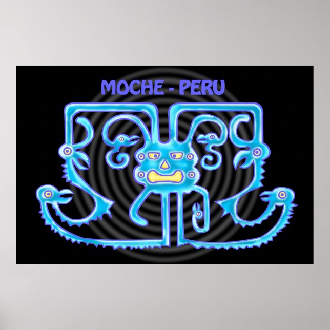 MOCHE-PERU POSTER (Front)