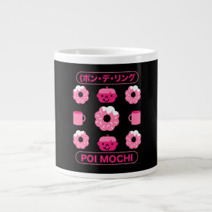 Mochi Donuts Poi Mochi And Coffee  Large Coffee Mug