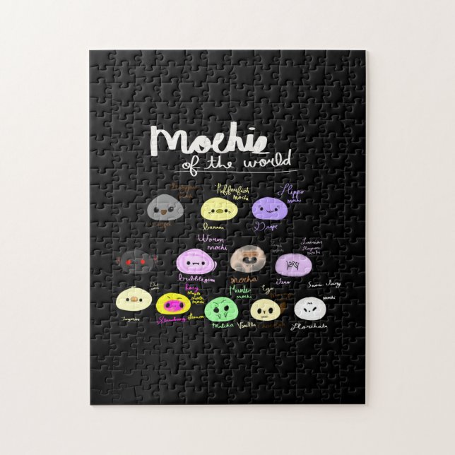 Mochis of the World Cute Funny Jigsaw Puzzle (Vertical)