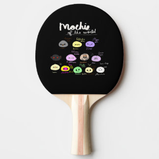 Mochis of the World Cute Funny Ping Pong Paddle