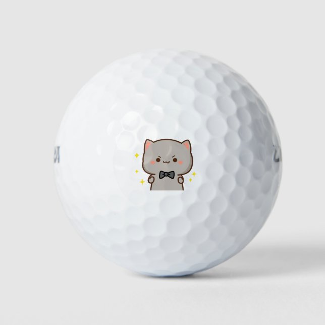 Mochj Cat - MS2 Golf Balls (Front)
