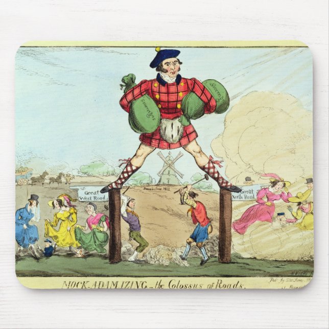 Mock-Adam-izing: the Colossus of Roads Mouse Mat (Front)