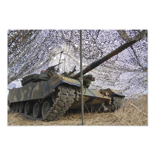 Mock aggressors from Republic of Korea 2 Photo Print (Front)