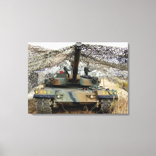 Mock aggressors from Republic of Korea Canvas Print