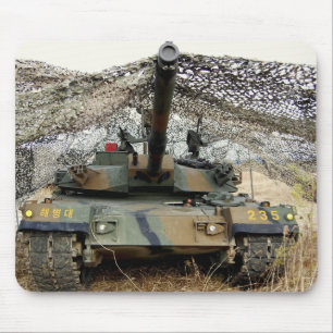 Mock aggressors from Republic of Korea Mouse Mat