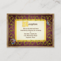 Mock Up Mediaeval Illuminated Manuscript Wedding